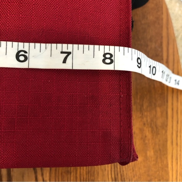 🌈 6/$60, Big Dogs Insulated Lunch Box, Saint Bernard, Maroon, 8.5”X6” - Picture 7 of 10